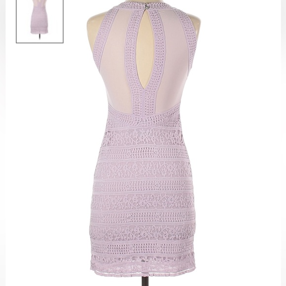 Urban Outfitters Kimchi Blue Lavender Bodycon Dress - Picture 2 of 5